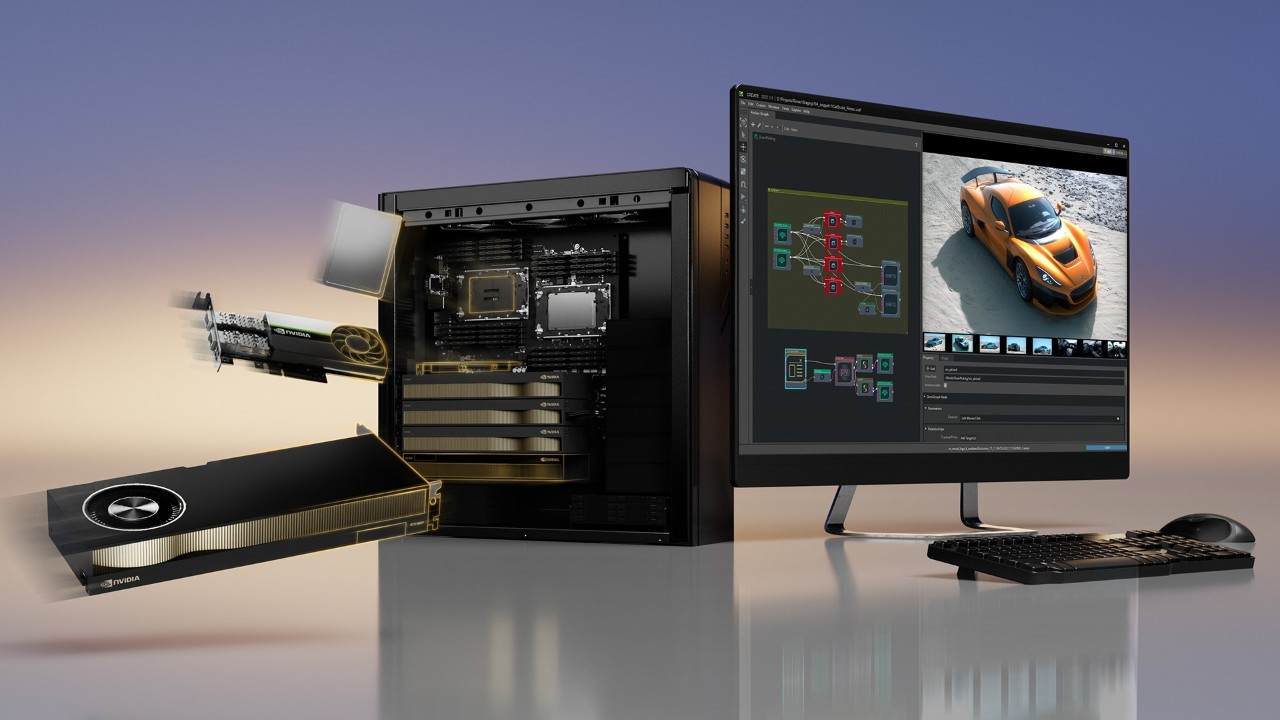 NVIDIA RTX 그래픽이 탑재된 전문가용 워크스테이션